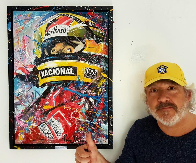 Ayrton Senna | Framed Giclee | Legend | Limited Edition